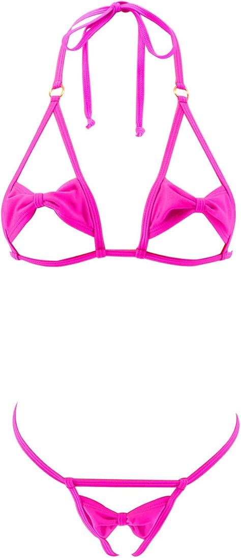 Buy SHERRYLO Micro String Bikini Slutty Crotchless Extreme Bikinis Sexy