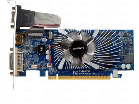 Технические характеристики Видеокарта GIGABYTE GeForce GT 620 [GV ...