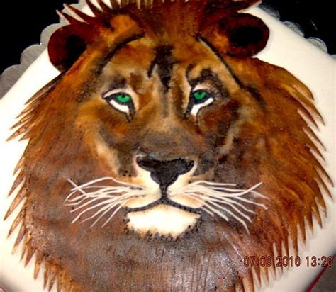 LION CAKE Decorated Cake By Stefanelli Torte CakesDecor