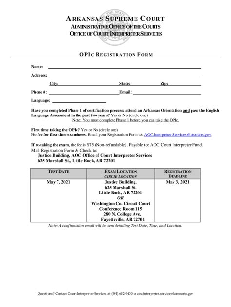 fillable  opic registration form fax email print pdffiller
