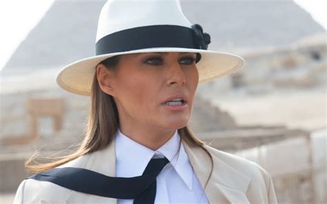 Melania Trump Lands In London For Presidential State Visit In A