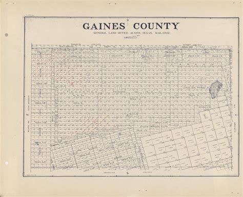 Gaines County The Portal To Texas History