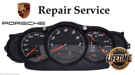 Pixel Display Repair Service For Porsche 996 986 911 Boxster Carrera 4 German Audio Tech