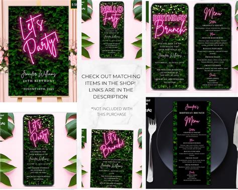 Digital Talk Forty To Me 40th Birthday Invitation Electronic Etsy