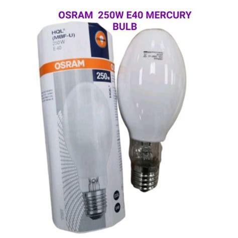 *READY STOCK* OSRAM HQL (MBF-U) E40 250W MERCURY LAMP BULB/LAMPU HIGH ...