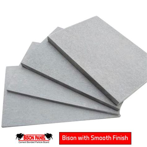 Plain Popular Bison Panel Cement Bonded Particle Board Surface Finish