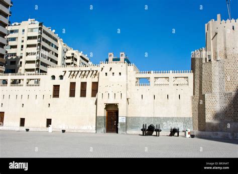 Al Hisn Fort In Sharjah Uae Stock Photo Alamy