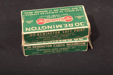 40x 30 Rem Remington Fired Brass Cases 30 Remington Brass Cases In Original Boxes 30