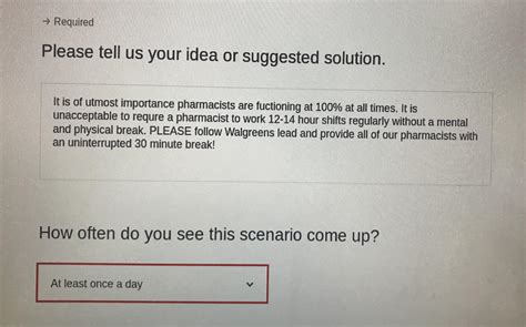 Pharmacist breaks? I know it’s a controversial topic... but due to hour