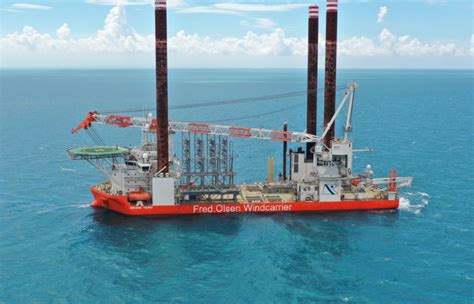 Fred Olsen Windcarrier Wins Contract With Ørsted And Pge 4c Offshore