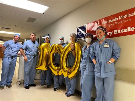 100th robotic-assisted spine surgery completed at LewisGale – Salem
