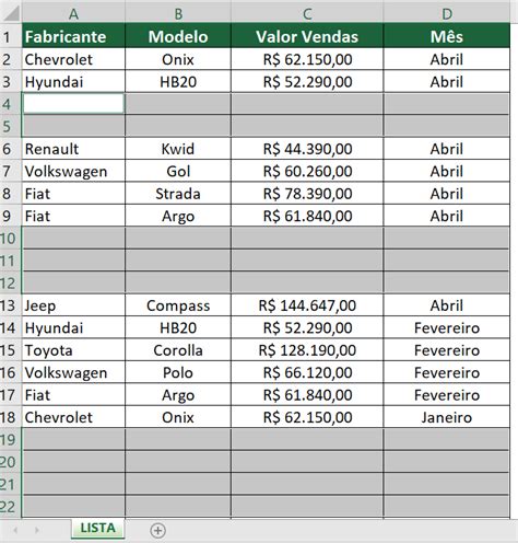 Como Excluir Linhas Em Branco No Excel Excel De Respeito