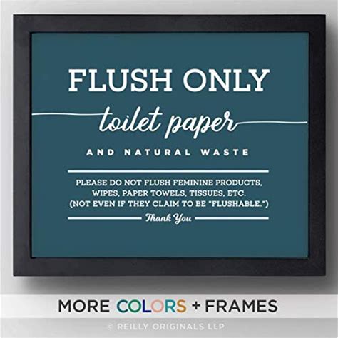 Sanitary Napkin Disposal Sign