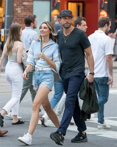 Zachary Levi, Girlfriend Caroline Tyler Share a Laugh in Toronto: Photo