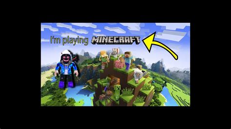 Playing MINECRAFT!! - YouTube