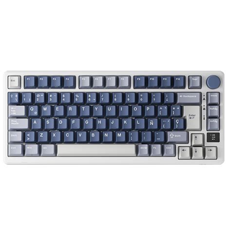 Teclado Mec Nico Royal Kludge Rkm Tri Mode Silver Switch Hot Swap Para Juegos