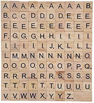 Letras scrabble madera Los juegos de mesa más divertidos