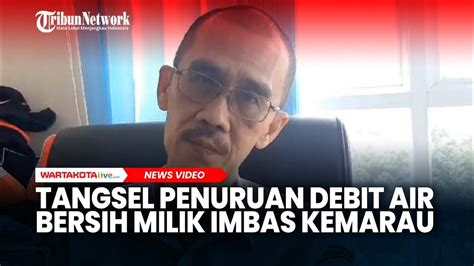 Kota Tangerang Selatan Mengalami Penurunan Debit Air Milik Warga Imbas