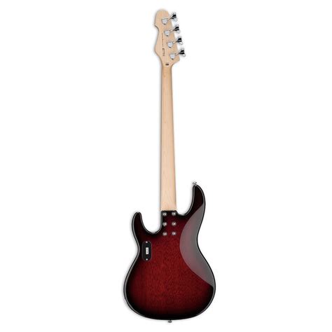 Esp Ltd Ap 204 Bass Guitar Burgundy Burst At Gear4music
