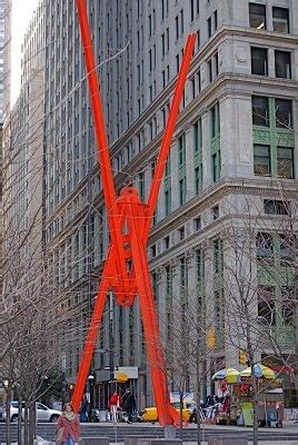 This Is Mark Di Suvero S Sculpture Called Joie De Vivre Installed In