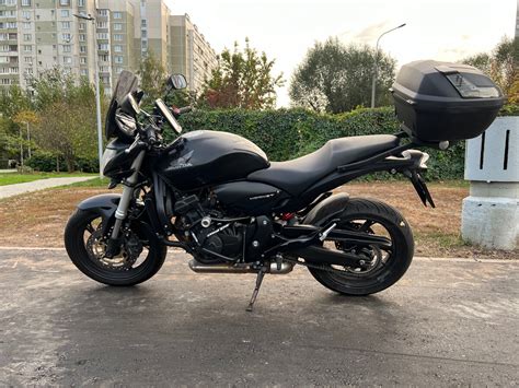 Купить б у Honda CB 600F Hornet инжектор 6 передач в Москве чёрный naked bike 2010 года на