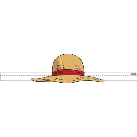8 Coiffes Carton One Piece Luffy Pirate Enfant