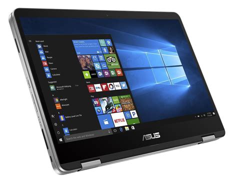 ASUS VivoBook Flip 14" Touch Convertible Laptop Intel Pentium N4200 4GB ...