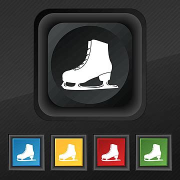 Vector Ice Skate Icon Set A Vibrant Collection Of Highquality Diverse