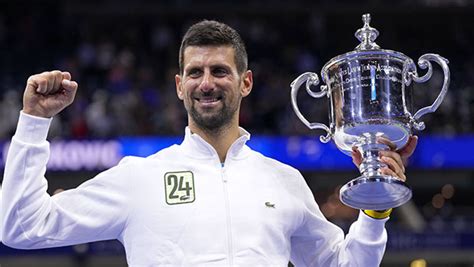 Us Open Sorti Vainqueur Novak Djokovic égale Le Record Absolu De 24 Titres Du Grand Chelem