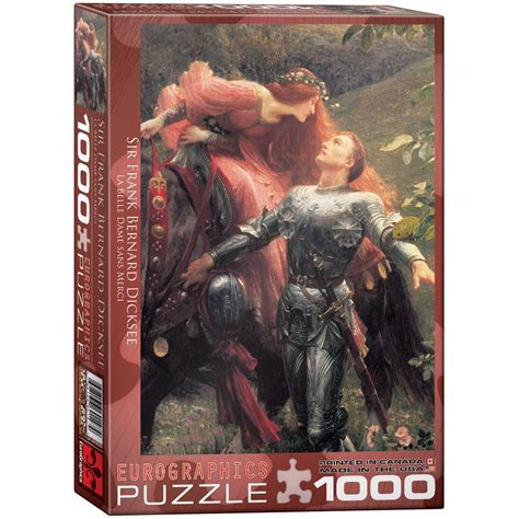 Mua Eurographics La Belle Dame Sans Merci Detail By Sir Frank Dicksee 1000 Piece Puzzle Trên