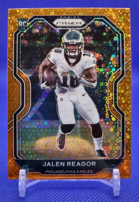 2020 JALEN REAGOR RC PRIZM ORANGE DISCO ROOKIE NM MT EBay