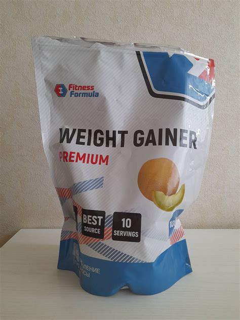 Гейнер Fitness Formula Weight Gainer premium | отзывы