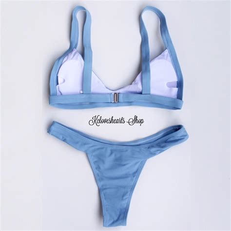 Swim Baby Blue Bikini Set Poshmark