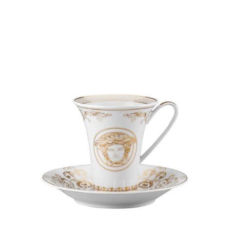 Versace Coffee Cup And Saucer Medusa Gala Versace Tableware