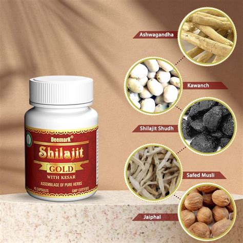 Indias No 1 Shilajit Gold Capsules With Kesar Order Now Deemark