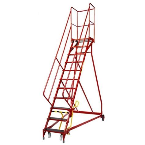 Fort Heavy Duty Vantage Professional Expanded Steel Treads Mobile Steps