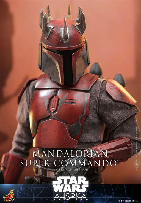Hot Toys Reveals Star Wars Ahsoka Th Scale Mandalorian Super Commando Figure Geektyrant