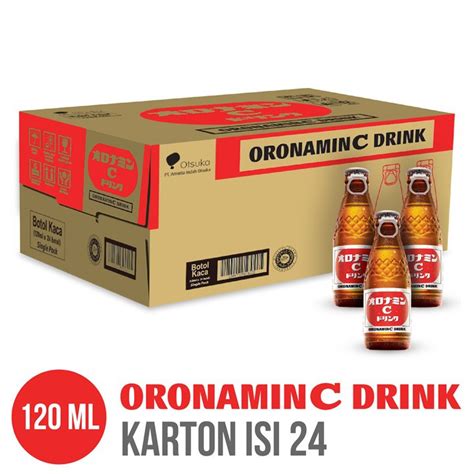 Jual ORONAMIN C DRINK 120ml 1 Karton 24 Botol Shopee Indonesia