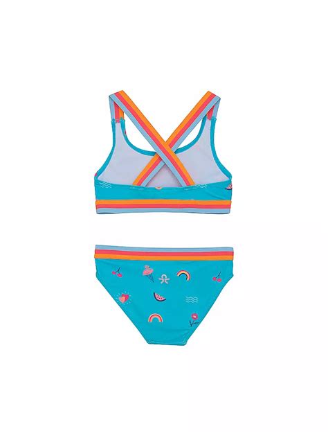 COLOR KIDS Mädchen Bikini türkis