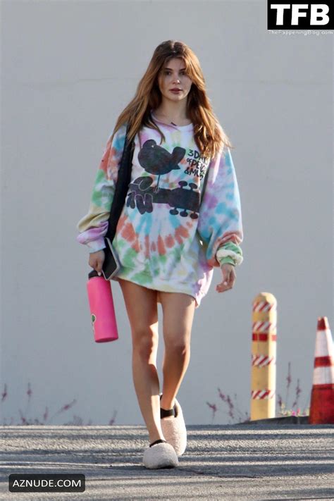 Olivia Jade Giannulli Sexy Showing Off Her Beautiful Legs After Hot Pilates Class In West