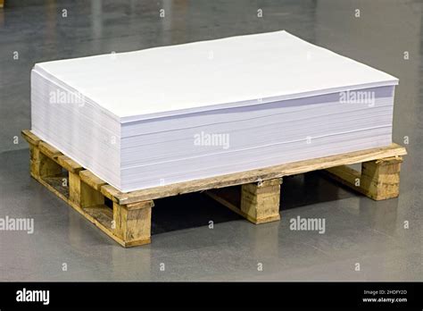 Storage Paper Stack Printing Plant Storages Paper Stacks Paperwork