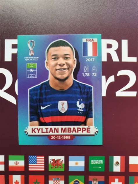 PANINI QATAR 2022 Sticker KYLIAN MBAPPE FRANCE 5 13 PicClick UK