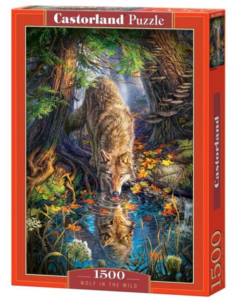 Puzzle Lobo En El Salvaje Piezas Puzzlemania Es