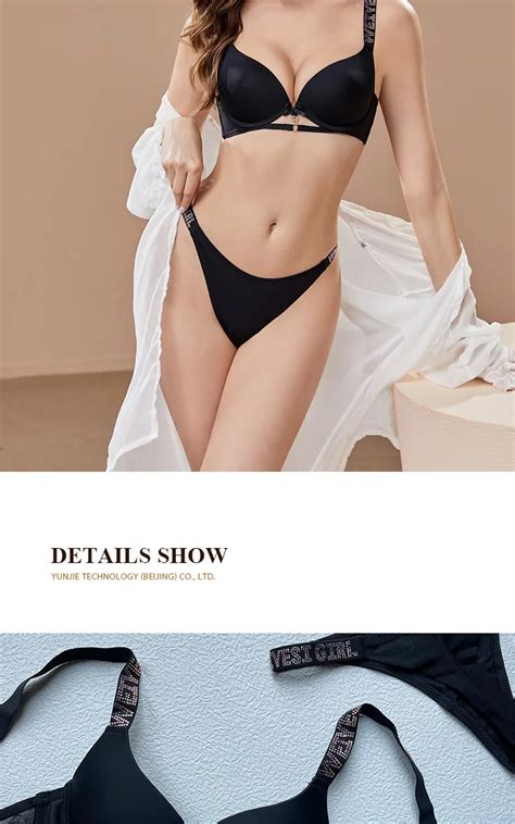 Weiyesi Lingerie Sexy G String Thong Bra Panty Set