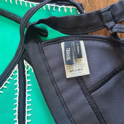 Triangl Bikini Set And Bag Selling The Whole Set Depop