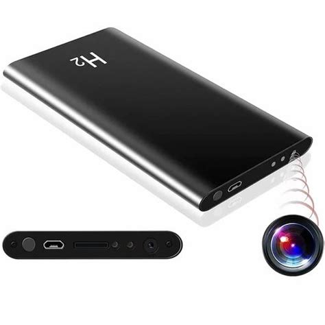 H2 Power Bank Camera 1080P Portable Power Bank Camera Security ...