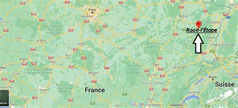 Où se trouve Raon-l’Étape? Carte Raon-l’Étape | Où se trouve