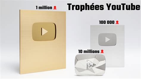 Comment acheter un trophée YouTube Ludicweb fr