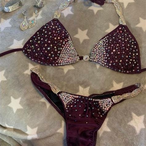 Sapphire Siren Swim Purple Npc Competition Bikini Poshmark