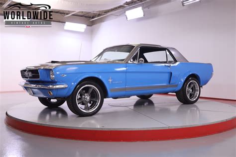 1965 Ford Mustang Coupe Blue